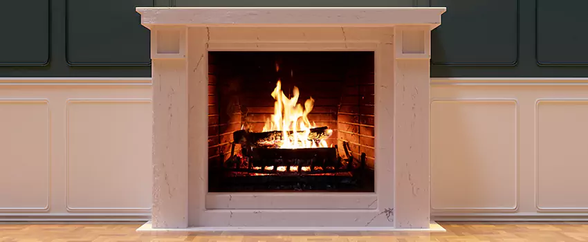 Decorative Electric Fireplace Installation in Naperville, Illinois