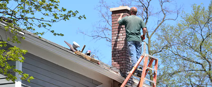 Vinyl and PVC Chimney Flashing Installation in Naperville, IL