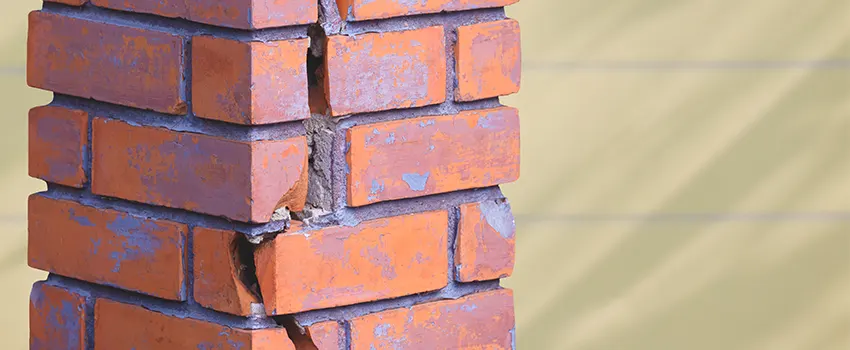 Repairing Cracked Porcelain Tiles for Fireplace in Naperville, IL